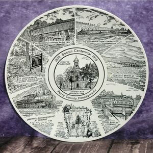 Vintage Perry County Pennsylvania Plate